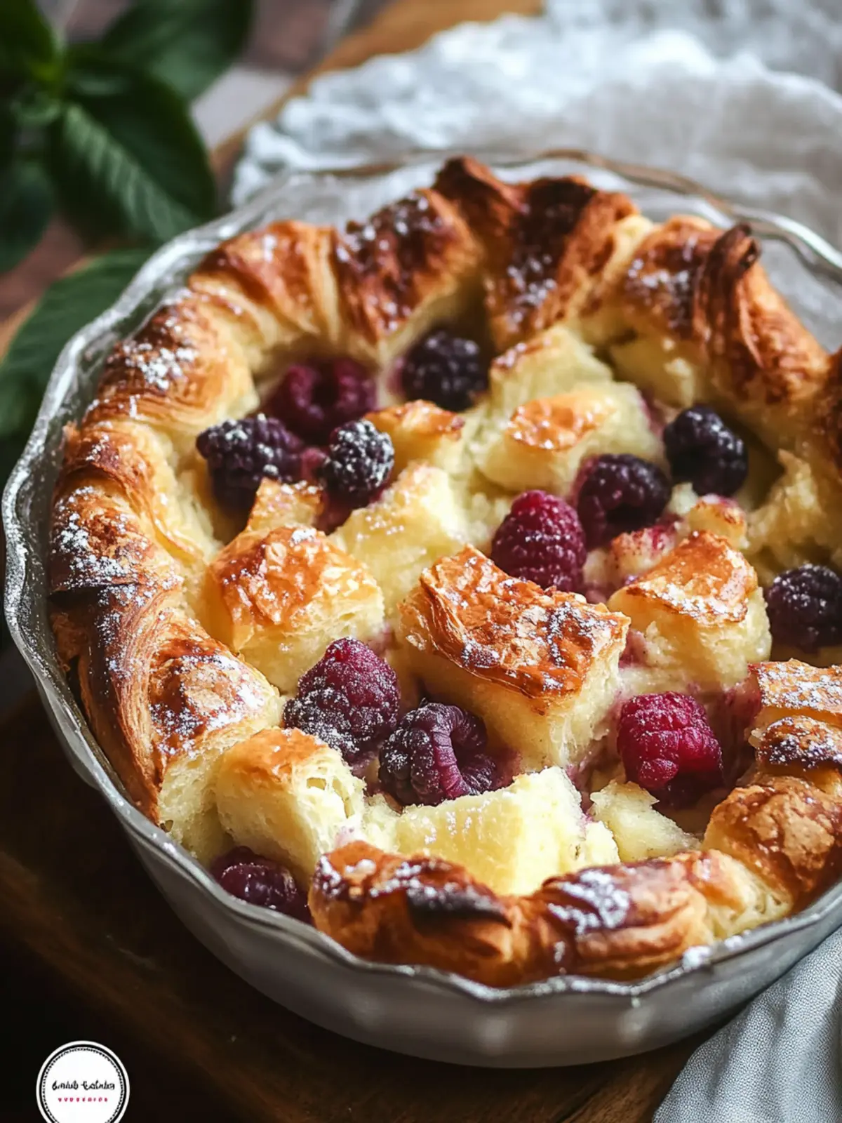Delicious Croissant Bread Pudding that Will Wow Your Family 4 Croissant Bread Pudding